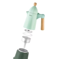 Кофеварка гейзерная для газовой плиты КТ-7154 - 350 мл