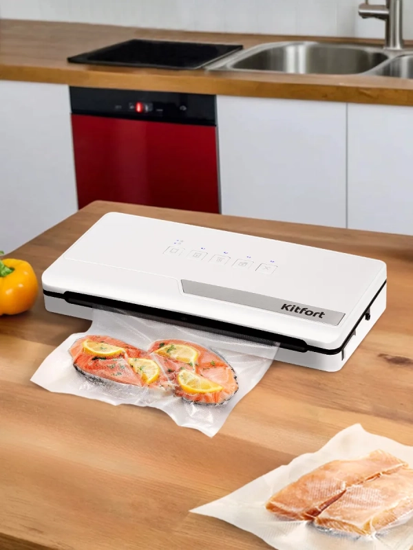 Вакууматор вакуумный упаковщик для продуктов КТ-1556 110 Вт