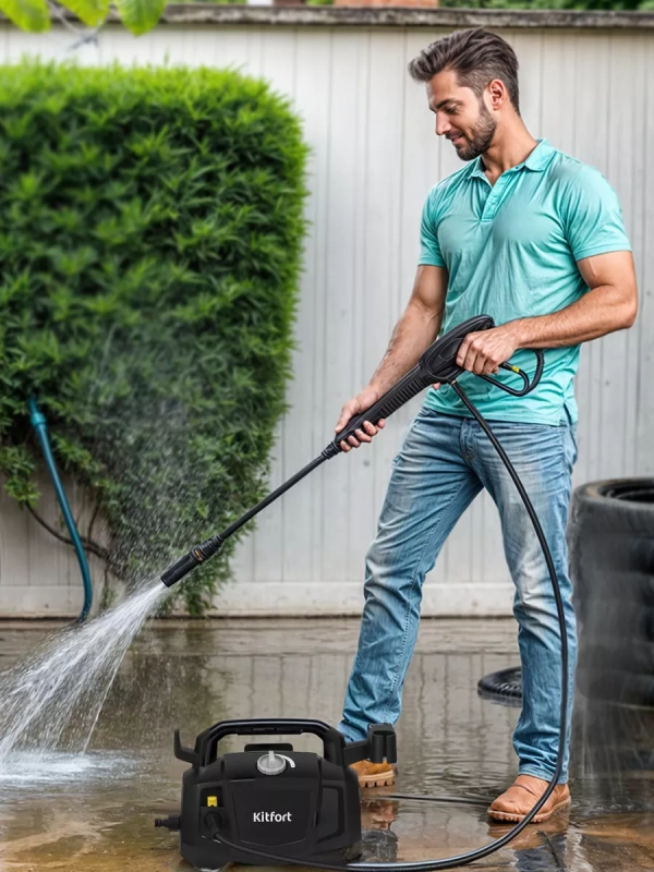Мойка высокого давления КТ-9212 - 1300 Вт