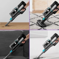 Вертикальный пылесос беспроводной КТ-5158 (3 в 1) - 350 Вт