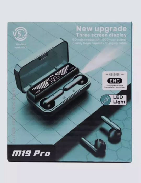Наушники беспроводные М19 Pro Наушники беспроводные М19 Pro
