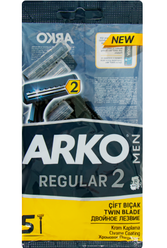 Станок для бритья ARKO Стандарт 2 лезвия, 5шт