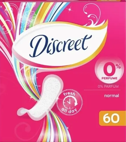 Прокладки ежедневные DISCREET Normal, 60шт