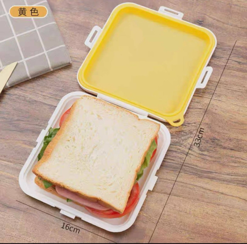 Контейнер для еды с собой герметичный (цвет в ассортименте)