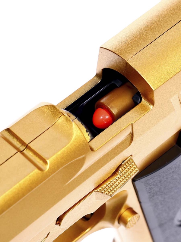 Пистолет детский &laquo;Дигл&raquo;, стреляет мягкими пулями, вылетают гильзы, автоматическая перезарядка