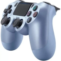 Джойстик PS4 DualShock беспроводной AA стальной синий