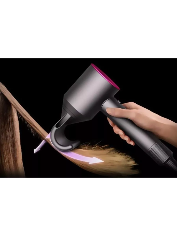 Набор фен SUPER HAIR DRYER Синий с золотом (6 в 1)