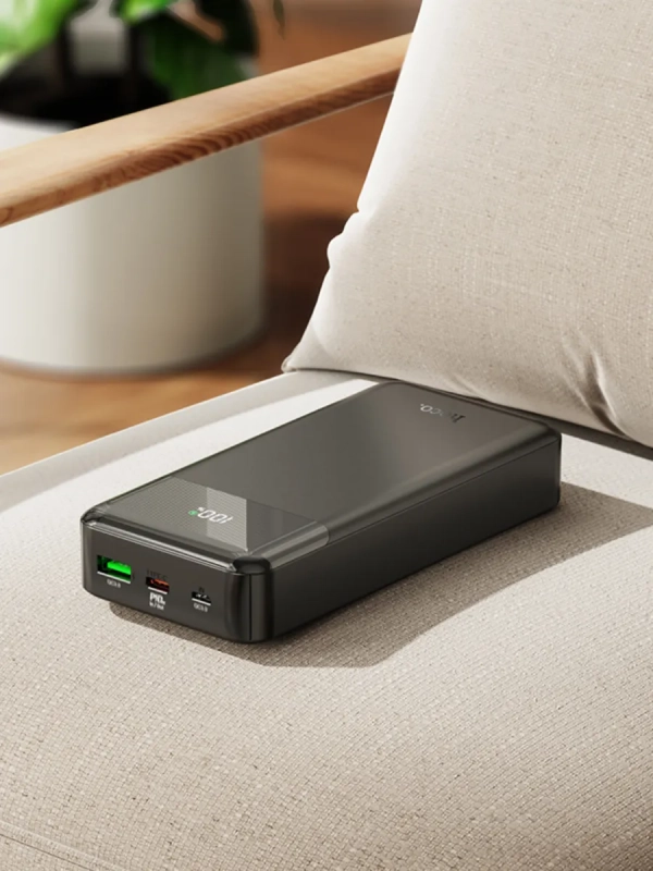 Внешний аккумулятор J102A 20000 mAh PD20W HOCO черный