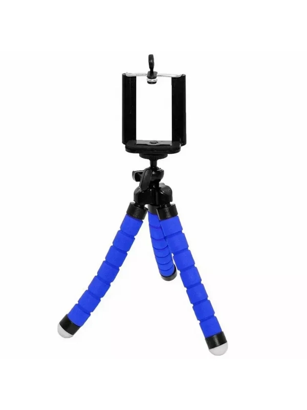 Настольный мини-штатив FLEX-01 ISA синий