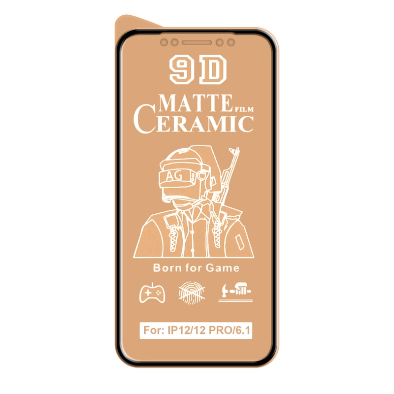 Защитная пленка iPh 12/12 Pro Ceramics Film матовая без упаковки