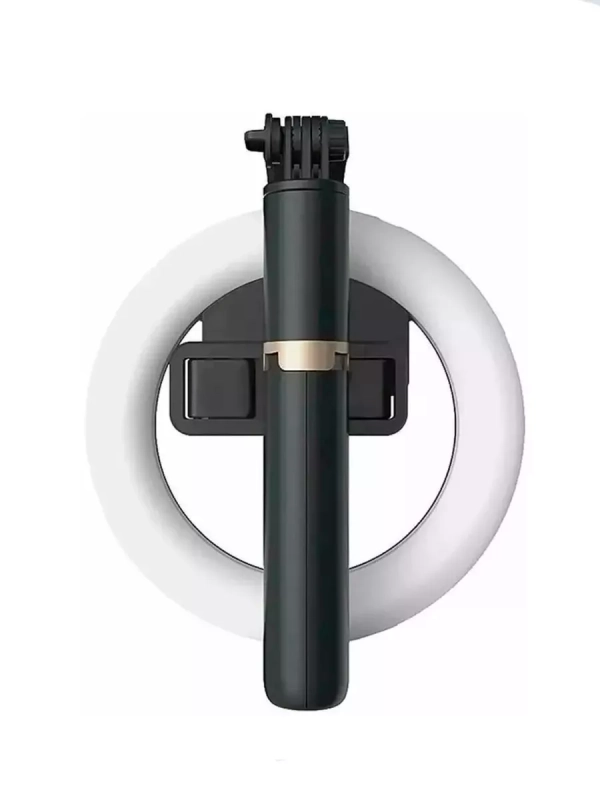 Селфи кольцо-трипод с пультом MJ07 RGB