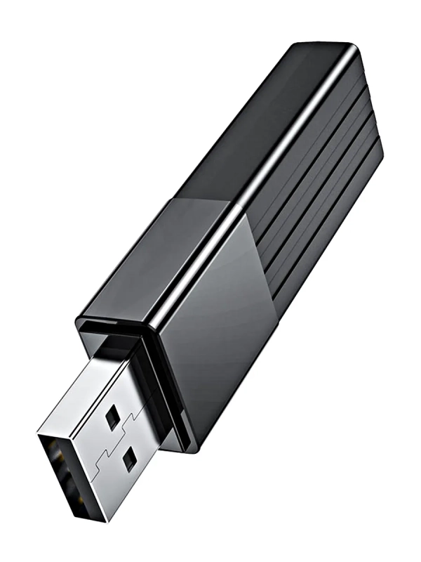 Картридер HB20 2 в 1 USB 3.0 HOCO черный