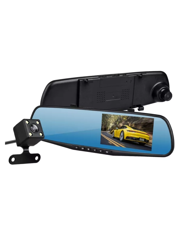 Видеорегистратор 4.3"2 камера с Режимом помощи парковки PN10 JBH