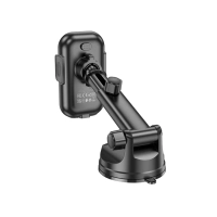 Автодержатель HW5 с беспроводной зарядкой HOCO черный