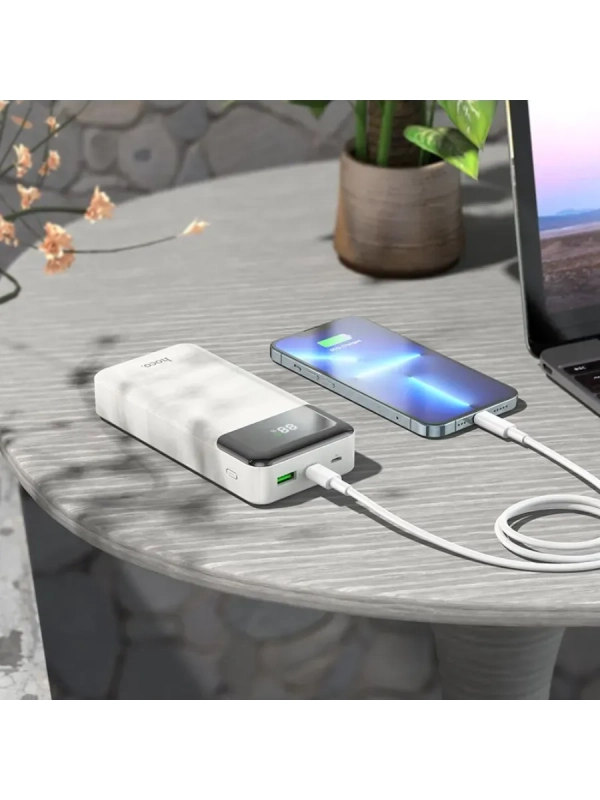 Внешний аккумулятор J102A 20000 mAh PD20W HOCO белый