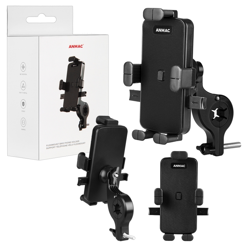 Держатель для велосипеда черный ANMAC