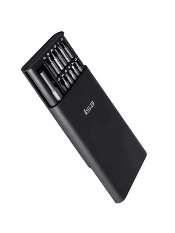 Набор отверток PP-011 в пластиковом пенале (24 насадки) ISA