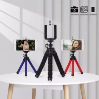 Настольный мини-штатив FLEX-01 ISA синий