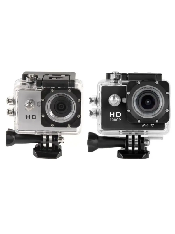 Экшен камера D600 черная