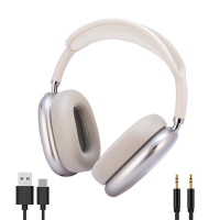 Наушники W65 Plus Wireless Headphones HOCO серебро