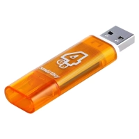 USB накопитель 4 GB Smart Buy Glossy series Orange USB накопитель 4 GB Smart Buy Glossy series Orange