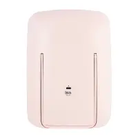 Настольное зеркало для макияжа с подсветкой ML-07 ISA розовое