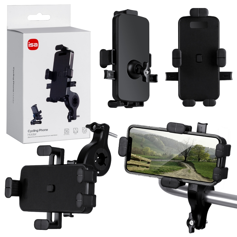 Держатель для велосипеда BH-01 черный ISA