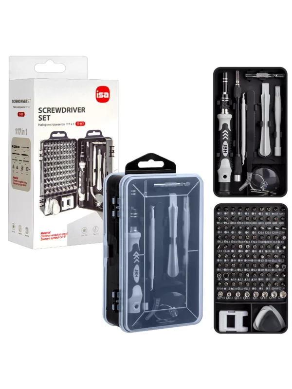 Набор инструментов 117 в 1 ISA