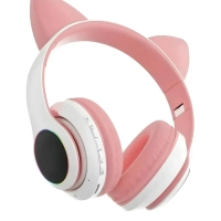 Наушники игровые X30 розовые