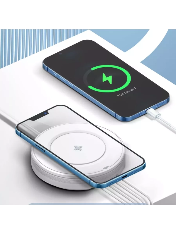 Беспроводное зарядное устройство + 3 USB + Type-C 32W AW003 LDNIO