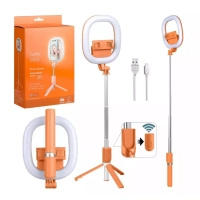 Селфи кольцо R10 оранжевый