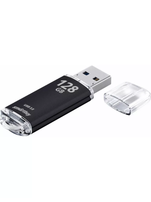 USB накопитель 128 GB Smart Buy V-Cut Black USB 3.0