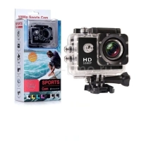 Экшен камера D600 черная