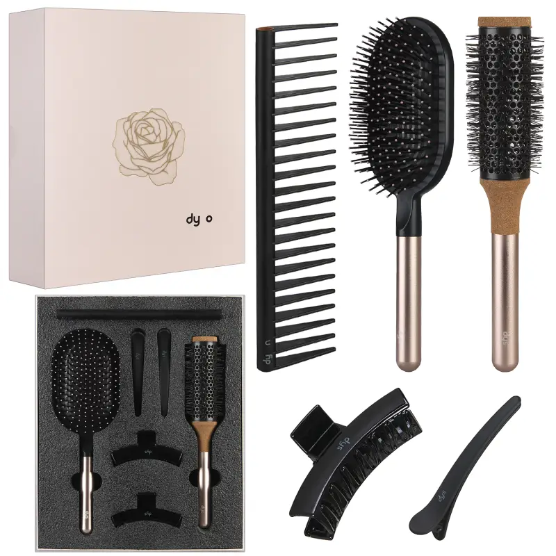 Набор расчесок 6 в 1 Золото