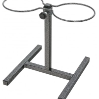 Миски конусные металлические для животных на подставке 2х2,3 л