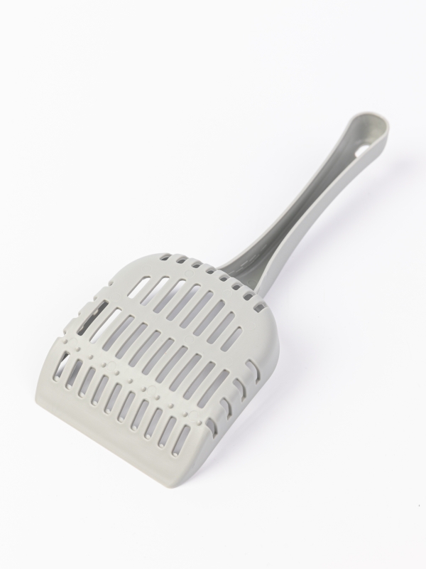 Совок для лотка серый