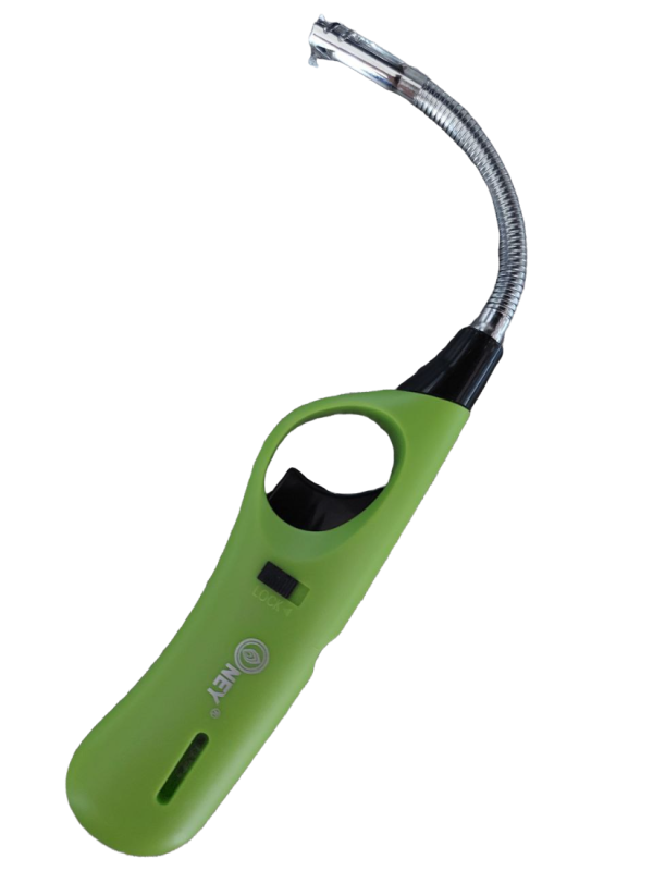 Газовая зажигалка, многоразовая с регулируемым носиком и силой подачи огня