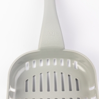 Совок для лотка серый