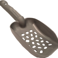 Совок для лотка серый