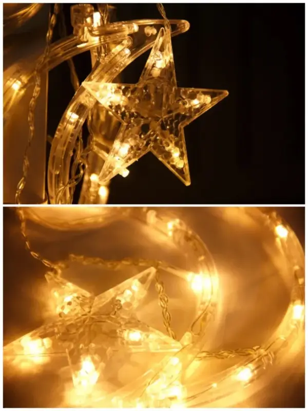 Светодиодная гирлянда "Луна-Звезды"