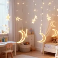 Светодиодная гирлянда "Луна-Звезды"