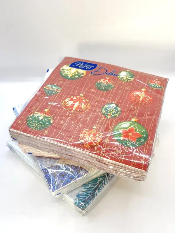 Салфетки бумажные "Волшебный занавес"