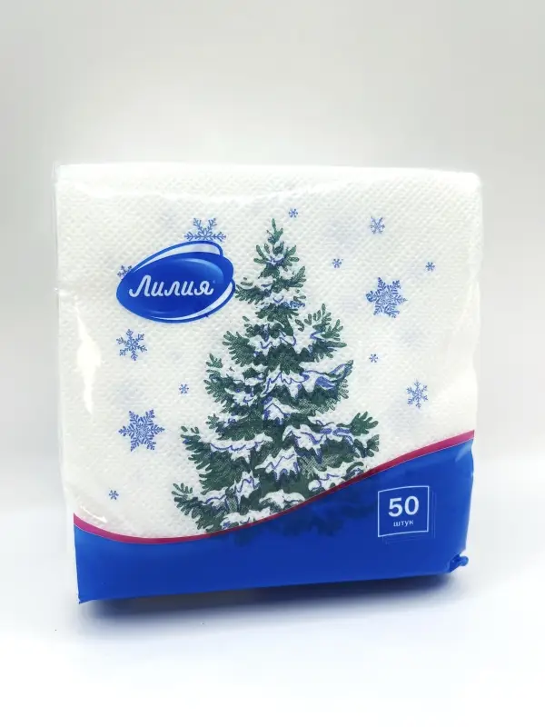 Новогодние салфетки "Зимняя красавица"