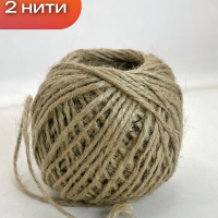 Шпагат джутовый джут верёвка 50м
