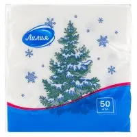 Новогодние салфетки "Зимняя красавица"