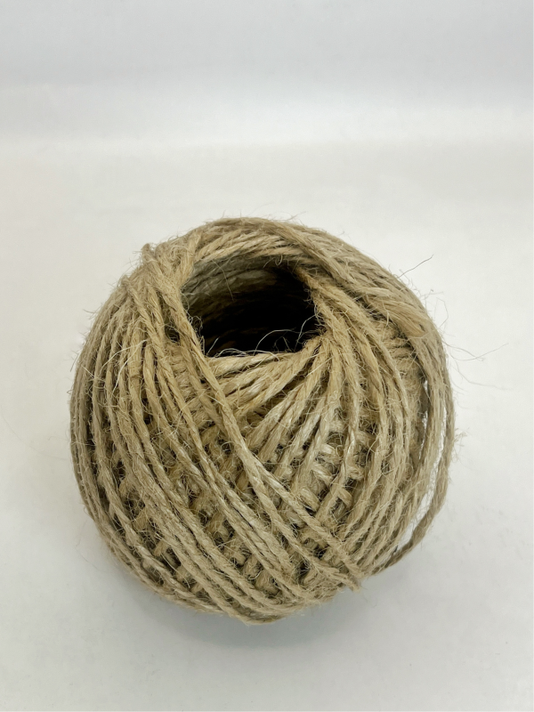 Шпагат джутовый джут верёвка 50м