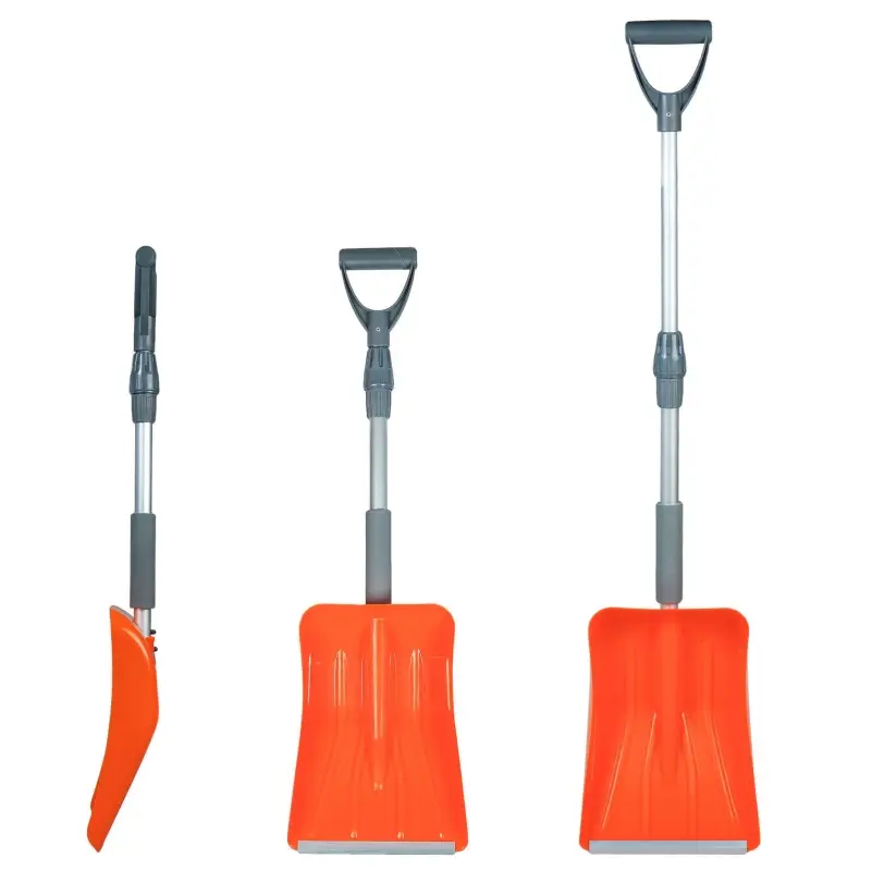 Лопата для очистки снега c телескоп.рукояткой