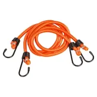 Резинки-стяжки набор 2 шт. 80 см, D-8 мм (металл крючки)