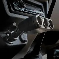 Разветвитель прикуривателя трансформер на 3 гнезда 8А