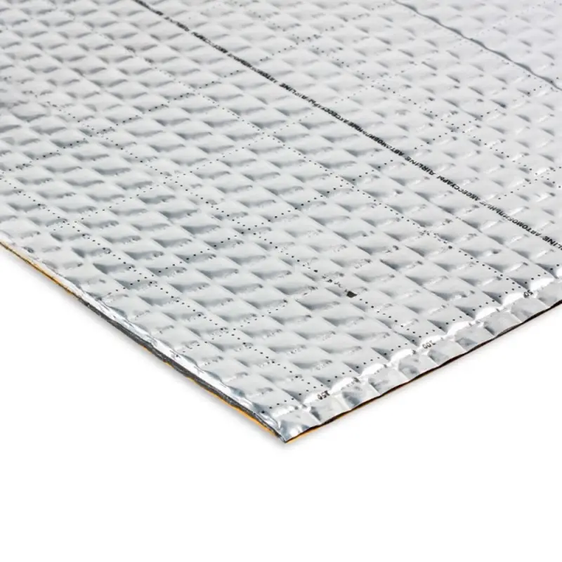 Шумоизоляция (вибро) "Base 3" (50*70 см), КС, 3 мм, фольга 60 мкм